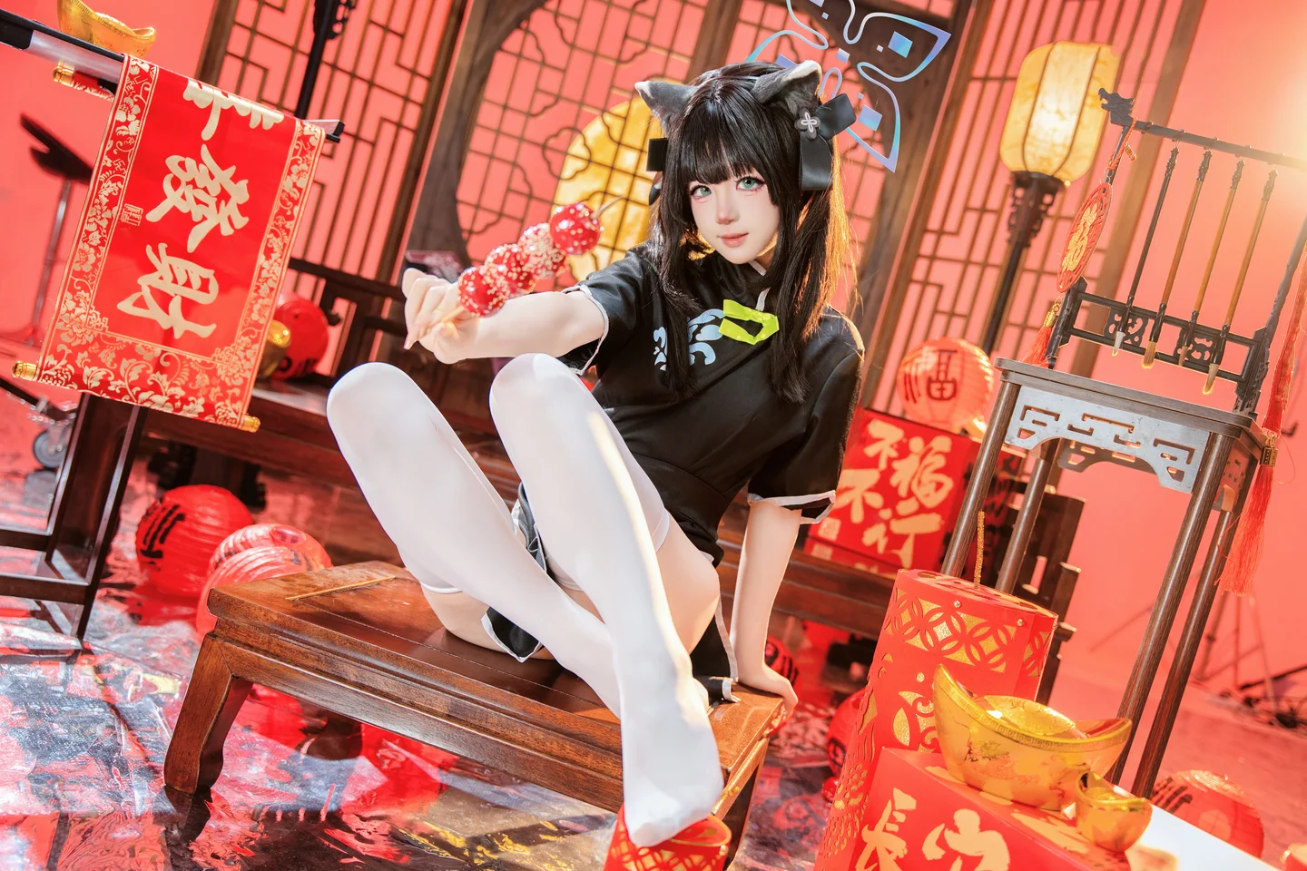 Reng - No.001 碧蓝档案·小瞬 [50P-942MB] tg@simisebaisi 【丝足阁】015.webp